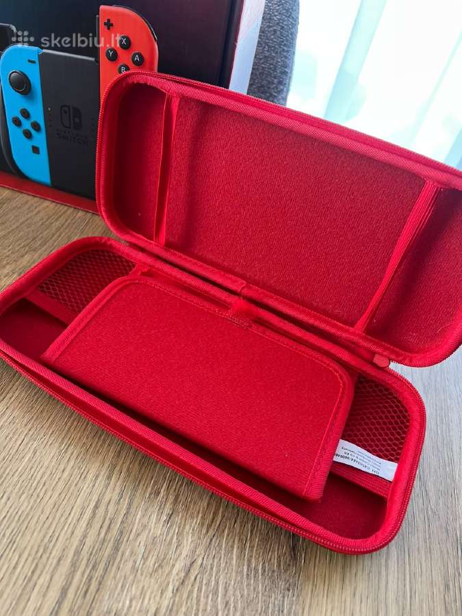 Nintendo switch v2 + priedai - nuotraukos Nr. 11