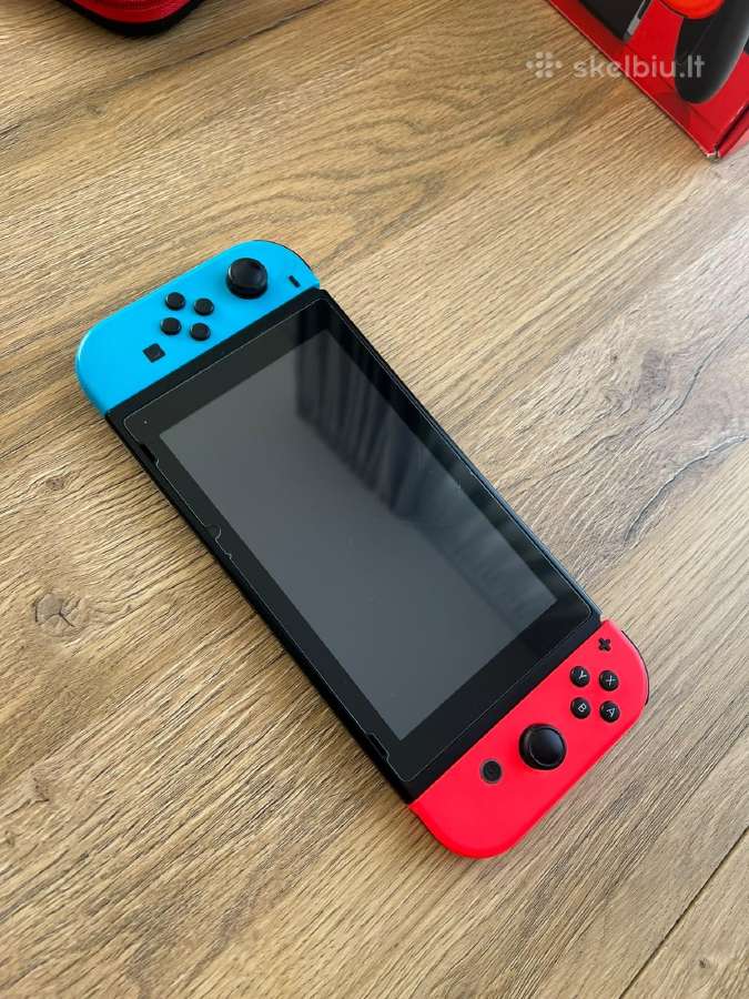 Nintendo switch v2 + priedai - nuotraukos Nr. 12