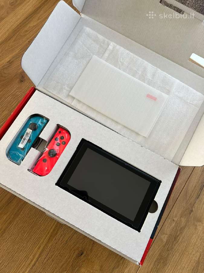 Nintendo switch v2 + priedai - nuotraukos Nr. 21
