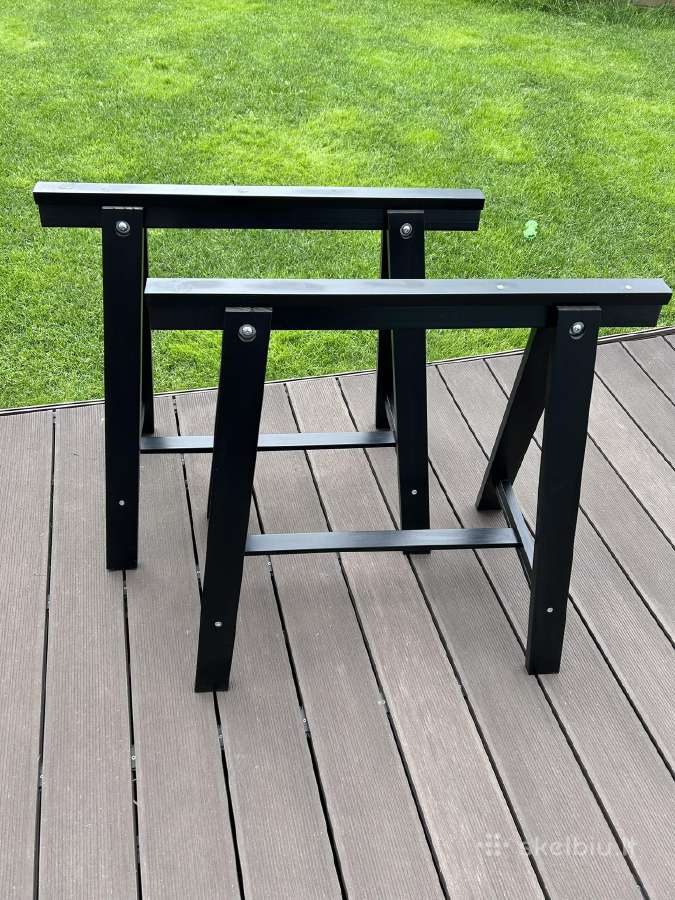 Stalo žirgės (Ikea) ir stalvirsis dovanu - nuotraukos Nr. 2