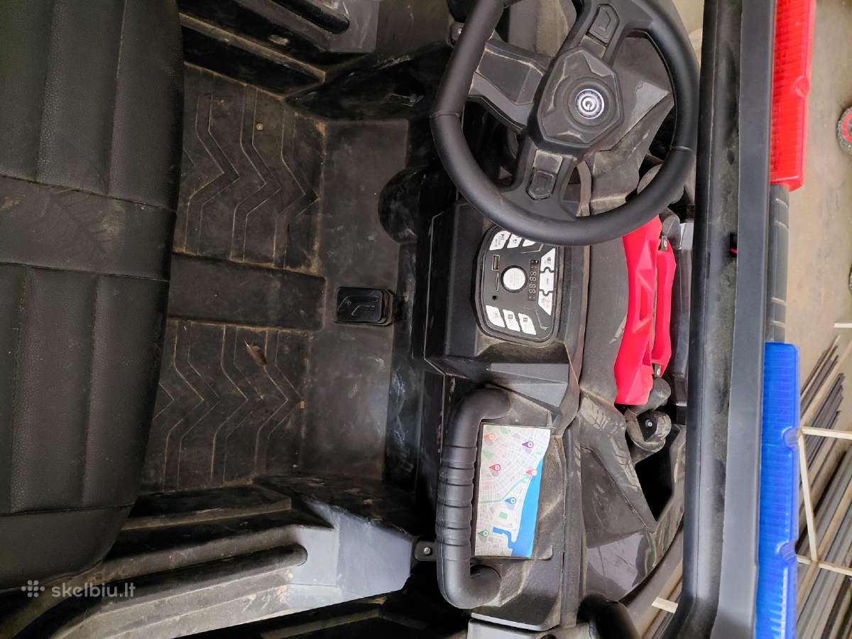 Elektromobilis bagis St Police Xb2118 Black - nuotraukos Nr. 3