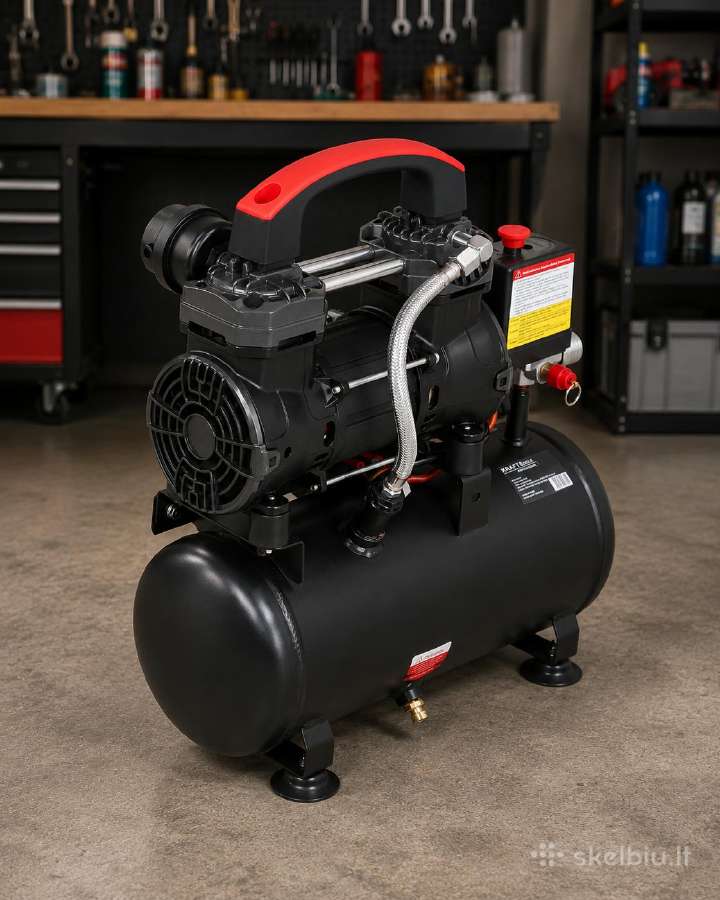 Betepalinis kompresorius 9l 850w Kd4080 - nuotraukos Nr. 2