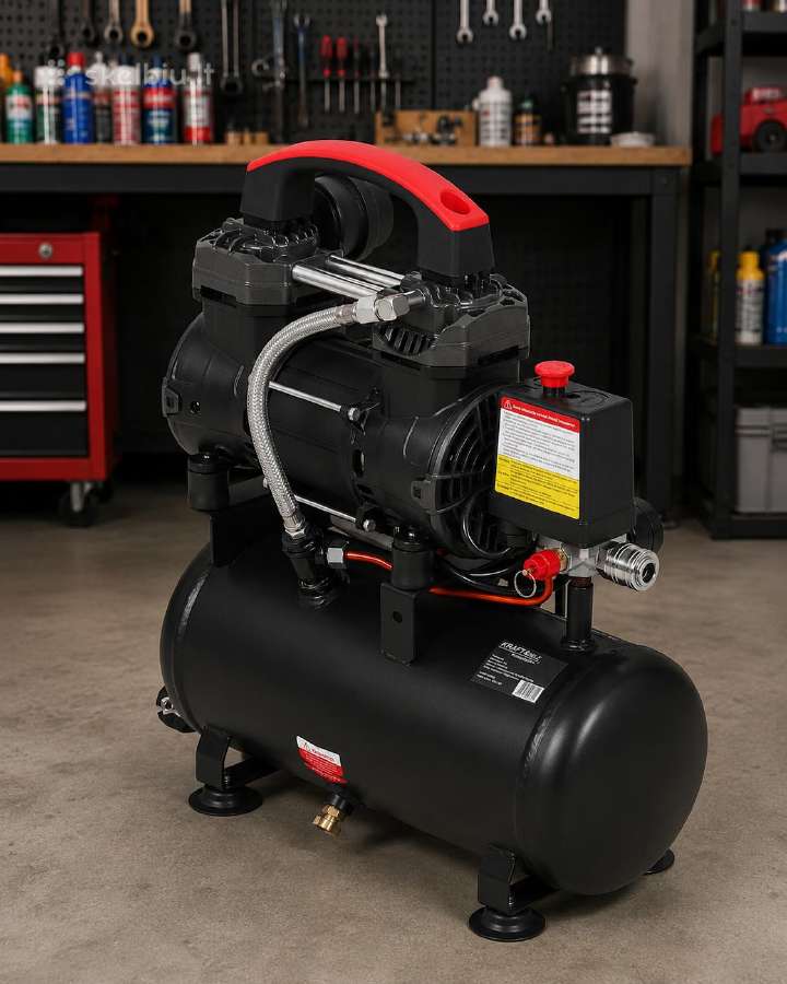 Betepalinis kompresorius 9l 850w Kd4080 - nuotraukos Nr. 4