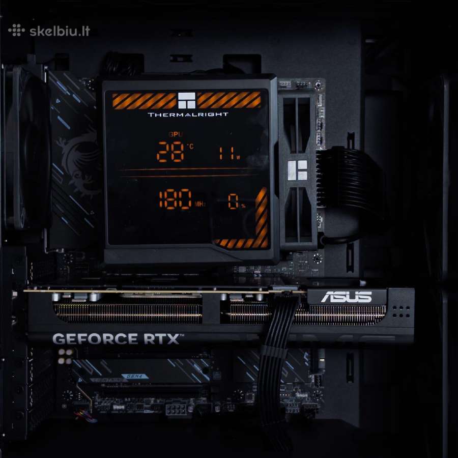Ryzen 7 9850x3d X870e WiFi 64gb 2tb Rtx 5080 16gb - nuotraukos Nr. 3