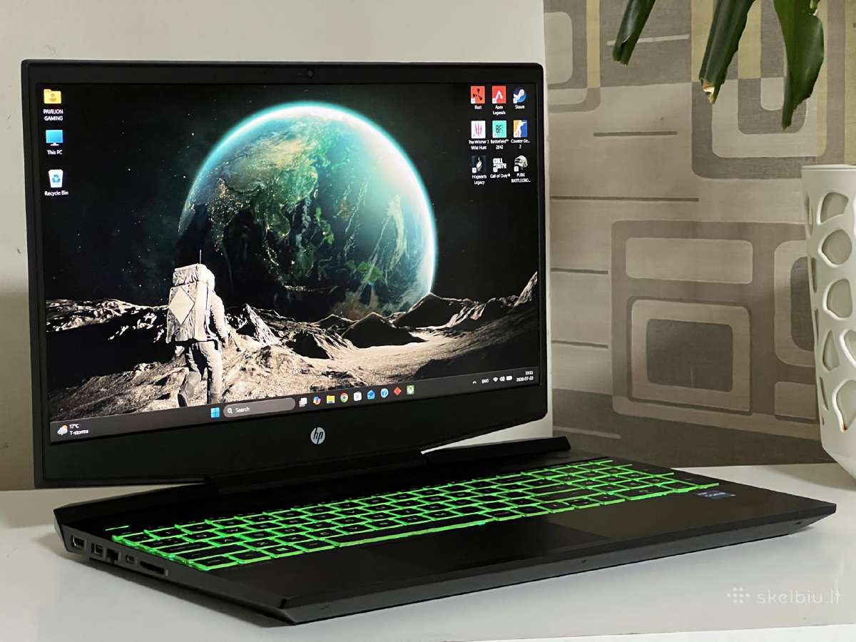 Parduodamas Hp Pavilion su Rtx 3050, I5-11k, 1tb. - nuotraukos Nr. 2