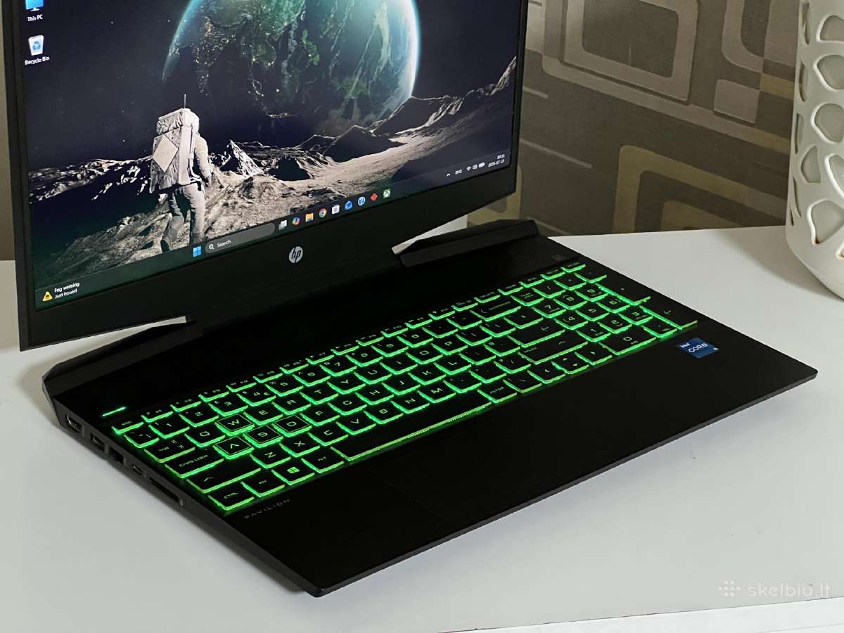 Parduodamas Hp Pavilion su Rtx 3050, I5-11k, 1tb. - nuotraukos Nr. 3