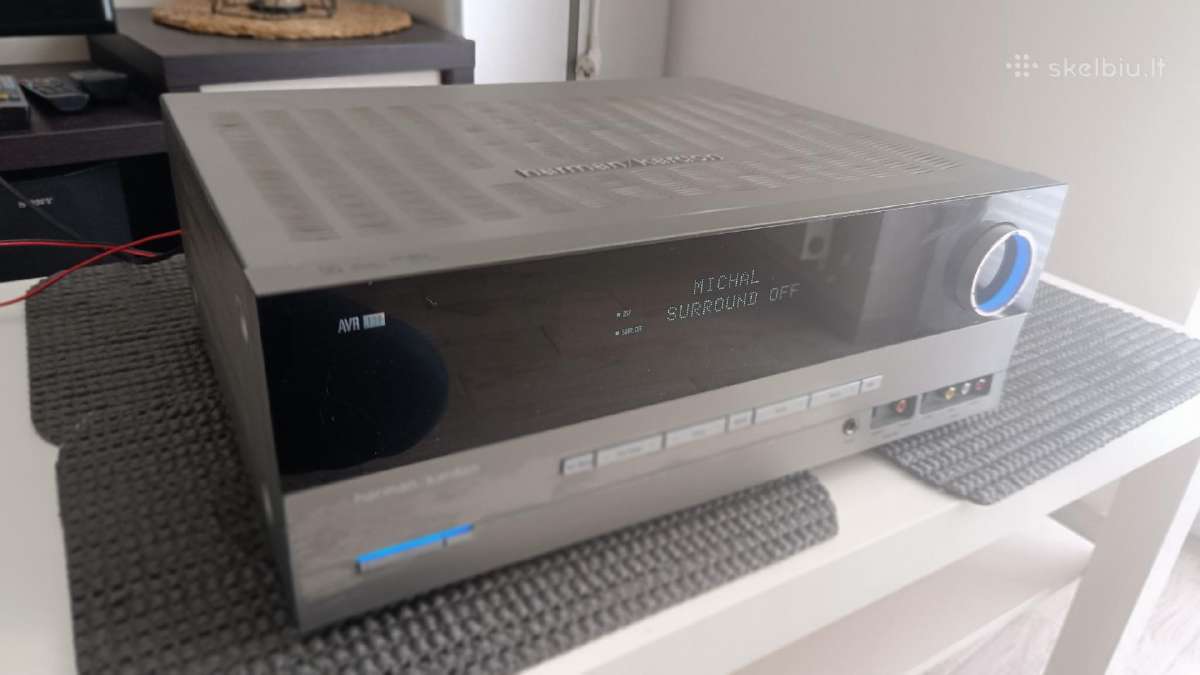 Harman/kardon avr137 - nuotraukos Nr. 3