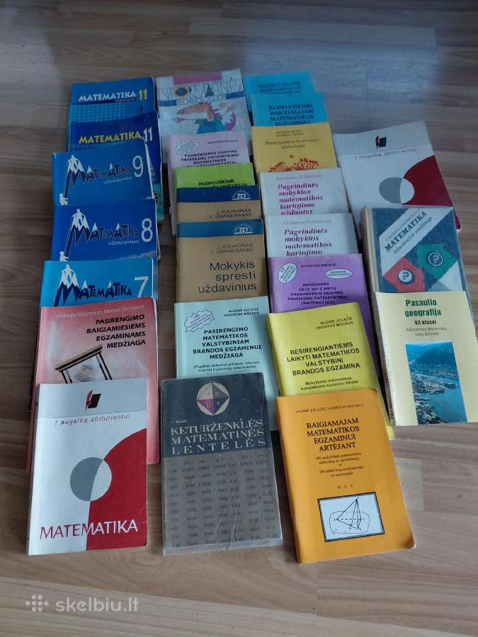Naudoti vadoveliai egzaminams i - nuotraukos Nr. 3
