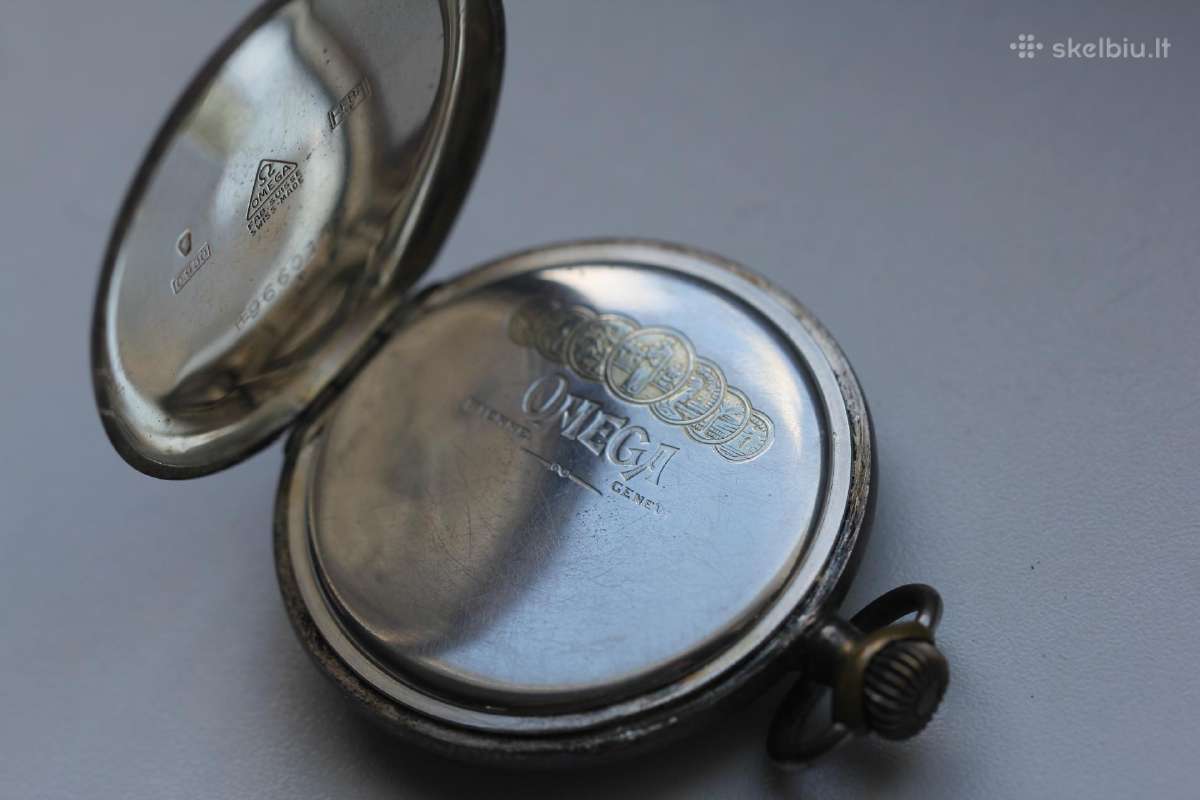 Omega swiss made Geneve classic vintage silver - nuotraukos Nr. 2