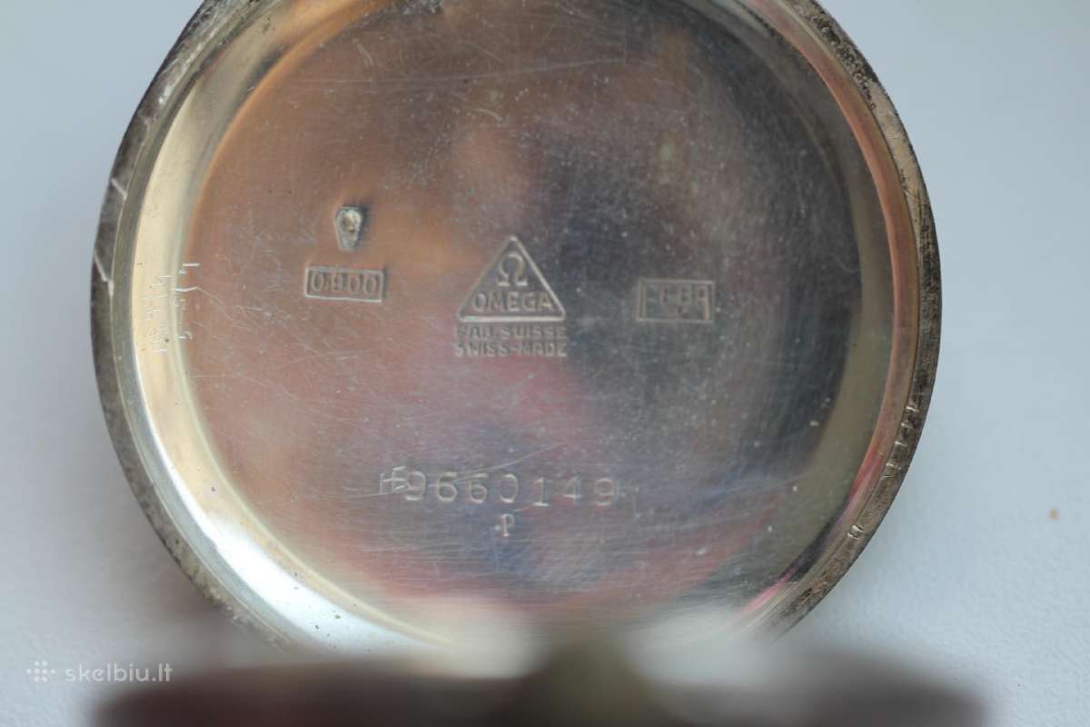 Omega swiss made Geneve classic vintage silver - nuotraukos Nr. 12