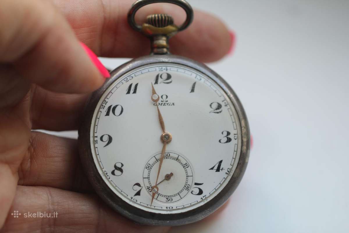 Omega swiss made Geneve classic vintage silver - nuotraukos Nr. 3