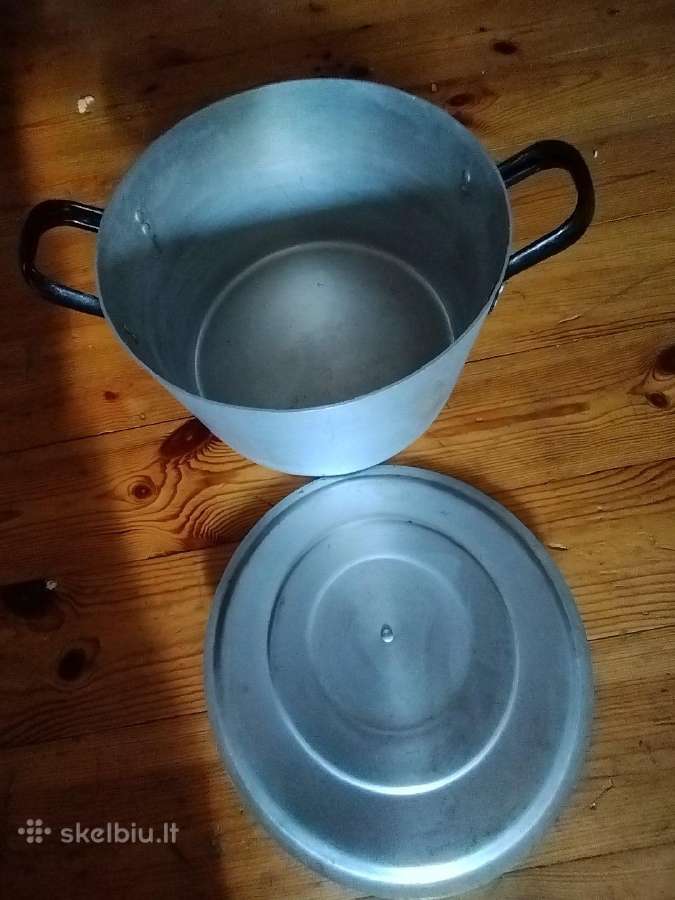 Didelis aliumininis puodas - nuotraukos Nr. 2