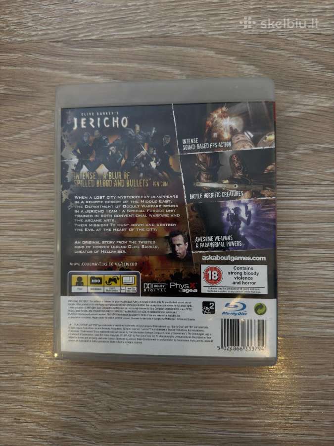 Clive Barker's Jericho PS3 - nuotraukos Nr. 2