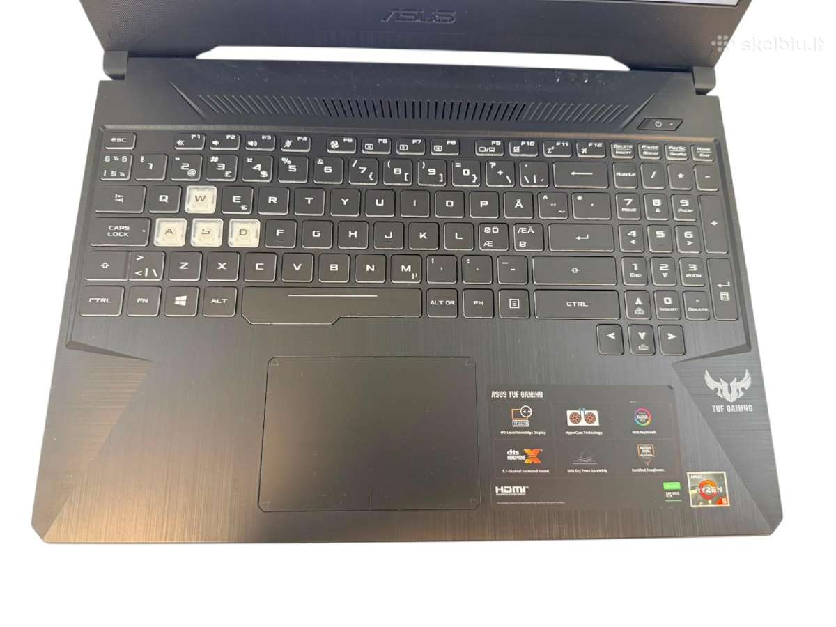 Asus Tuf Gaming A15 – Ryzen 7 6800h / 16gb / 512 - nuotraukos Nr. 4