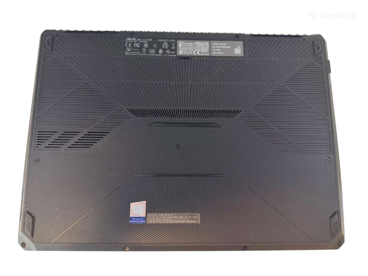 Asus Tuf Gaming A15 – Ryzen 7 6800h / 16gb / 512 - nuotraukos Nr. 10