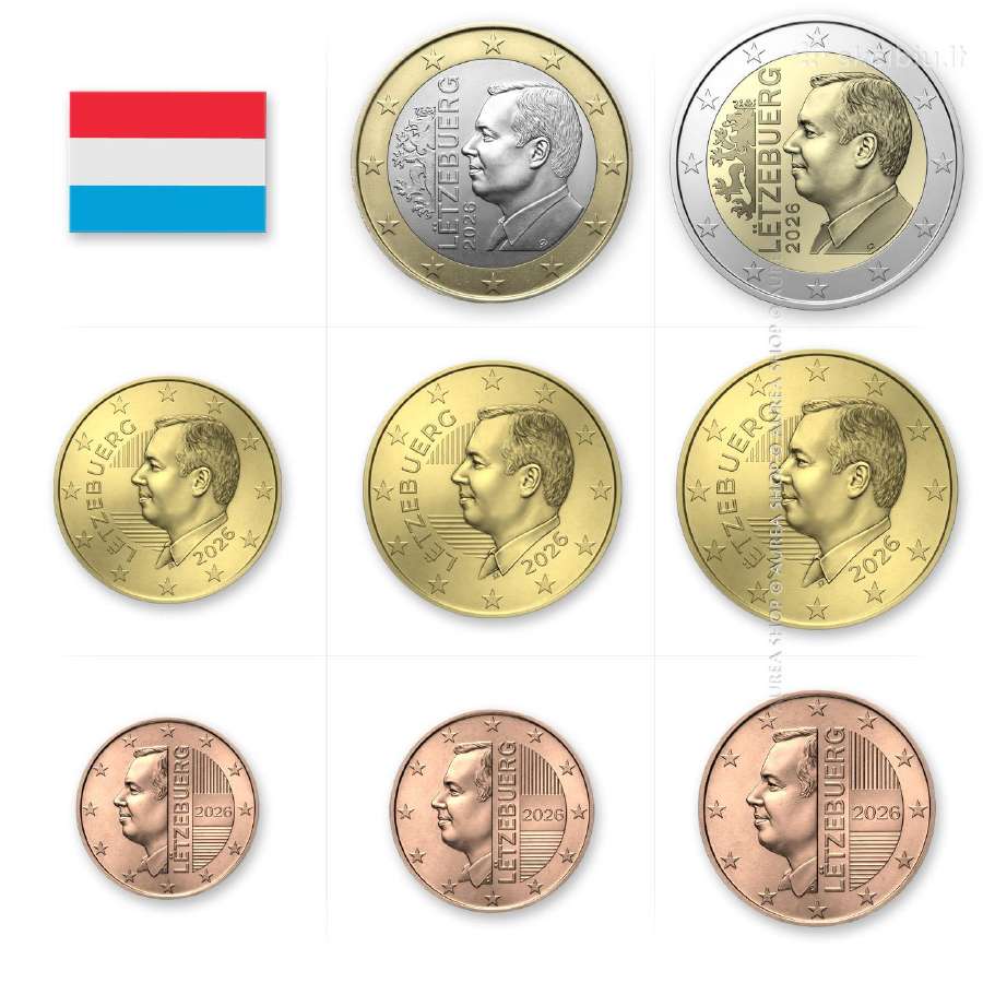 Liuksemburgo euro monetų savaitės! - nuotraukos Nr. 2