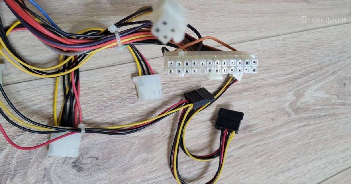 400w (2x Sata, 3x Ide) (siuntimas) - nuotraukos Nr. 3