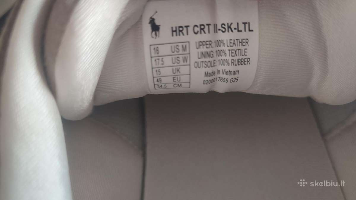 Polo Ralph Lauren batai 34cm - nuotraukos Nr. 4