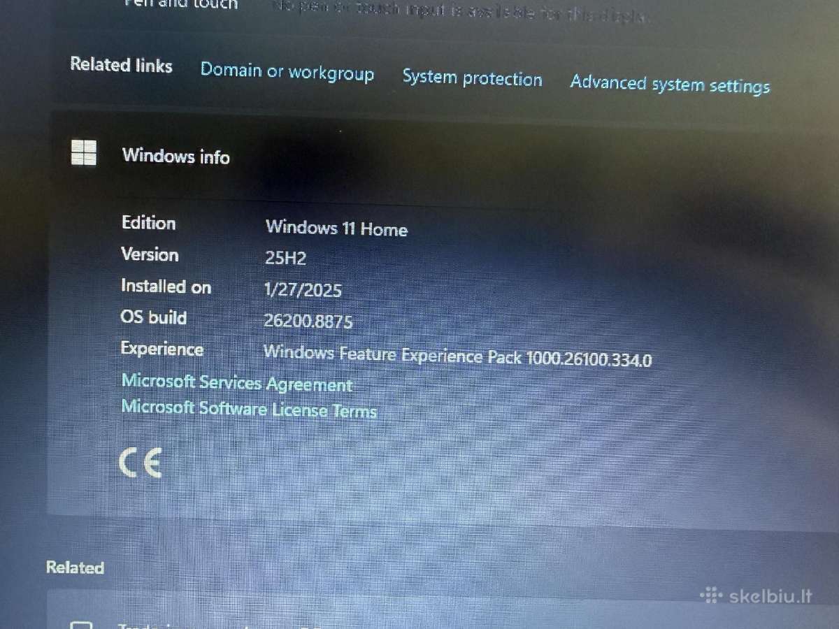Lenovo v15 g3 Aba nešiojamas kompiuteris - nuotraukos Nr. 5