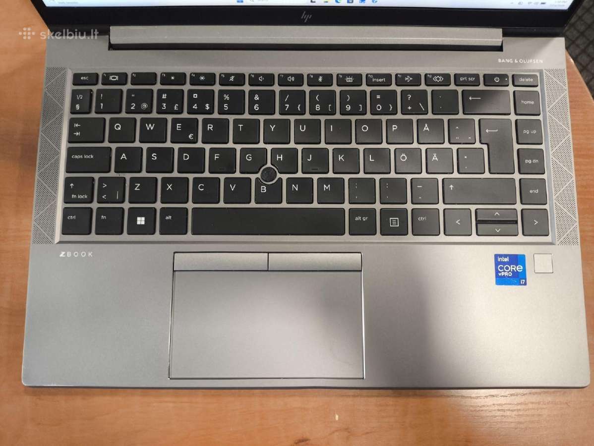 Hp Zbook 14" i7-1165g7 32gb 512gb T500 4gb - nuotraukos Nr. 2