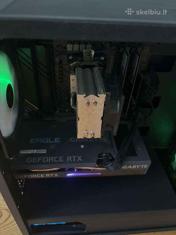 Žaidimų kompiuteris Ryzen 5 5600x / Rtx 3060 / 16g - nuotraukos Nr. 2