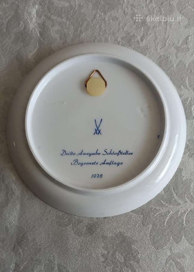 Meissen porcelianinės lėkštutės - nuotraukos Nr. 10