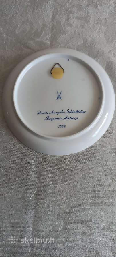 Meissen porcelianinės lėkštutės - nuotraukos Nr. 4
