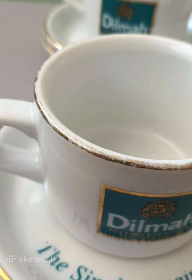 Puodeliai su lėkštute, 250ml „dilmah“ Lubiana - nuotraukos Nr. 6