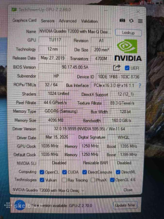 15.6 Fhd Ips 400 Nit i7-10850h 32gb 512gb T2000 4G - nuotraukos Nr. 6