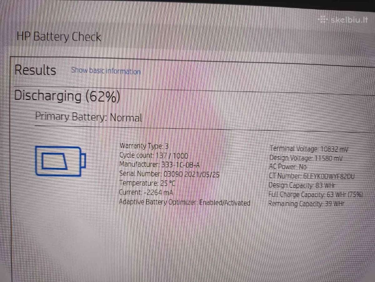 15.6 Fhd Ips 400 Nit i7-10850h 32gb 512gb T2000 4G - nuotraukos Nr. 7
