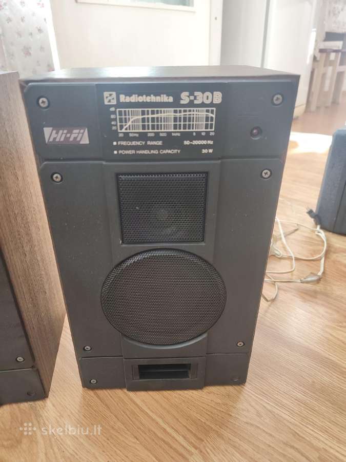Radiotechnika S30-b garso kolonėlės + priedai - nuotraukos Nr. 2