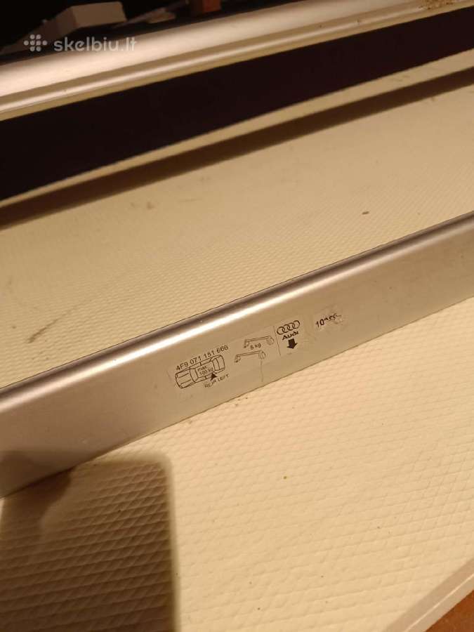 Audinės stogo ragai bagažinės, audi roof rails - nuotraukos Nr. 2