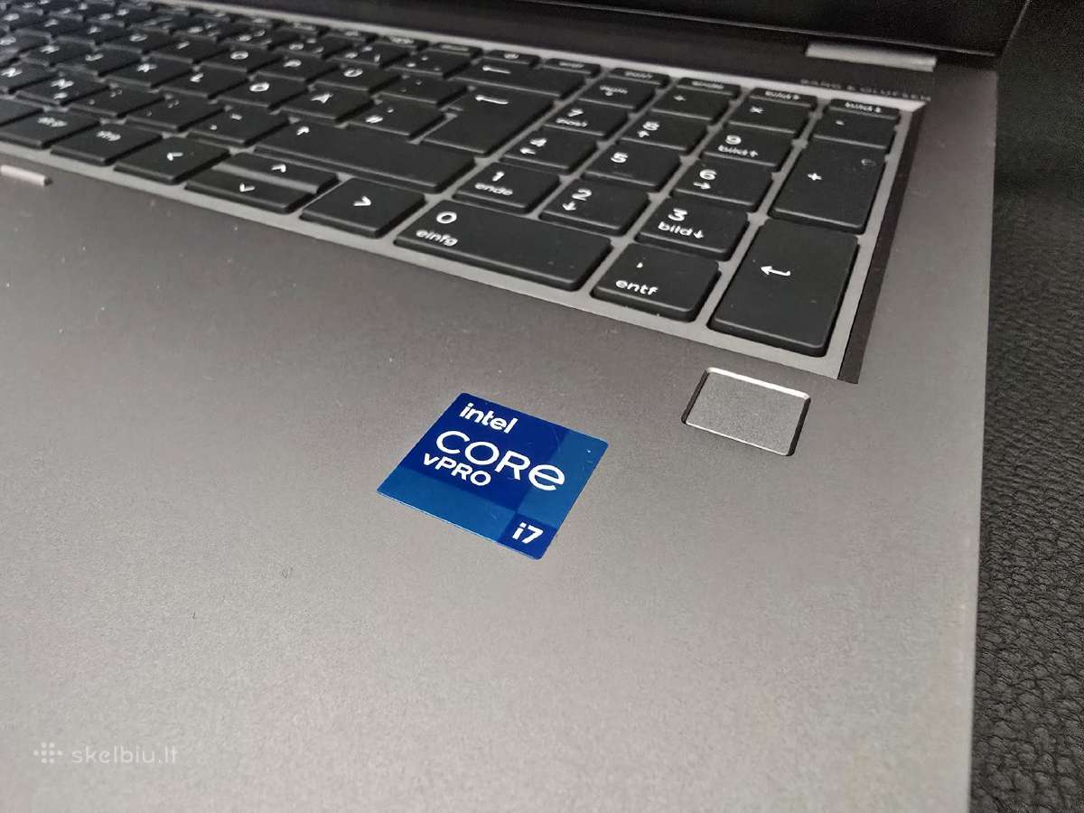 Hp zbook Fury 15 G8 i7 32gb 512ssd Rtx - nuotraukos Nr. 3