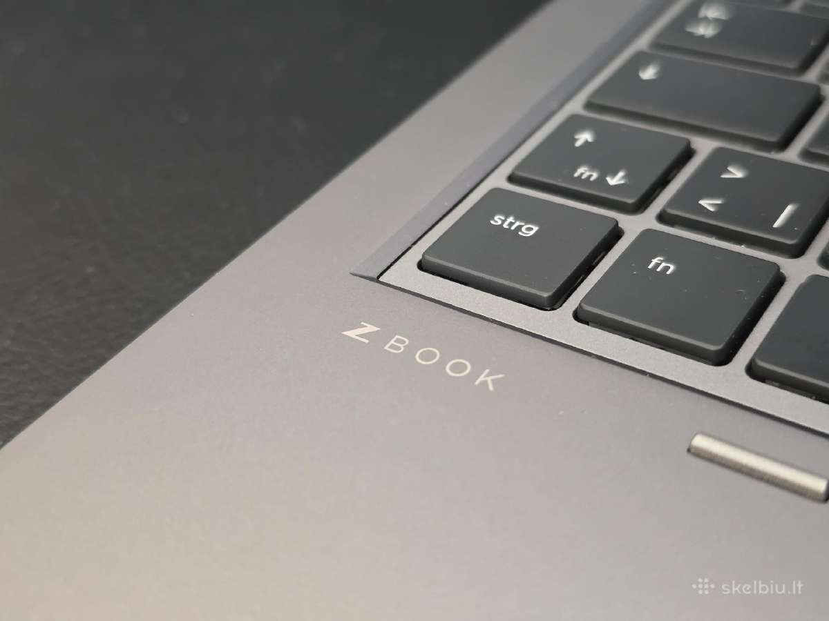 Hp zbook Fury 15 G8 i7 32gb 512ssd Rtx - nuotraukos Nr. 4