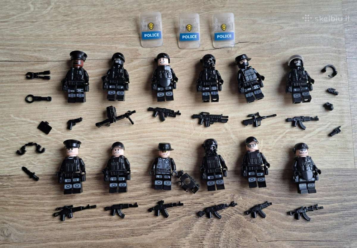 Minifigureles kaladeles - nuotraukos Nr. 13