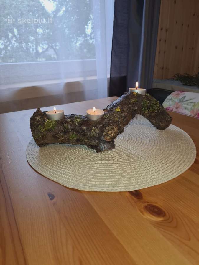 Žvakidė, namų dekoracija - nuotraukos Nr. 4
