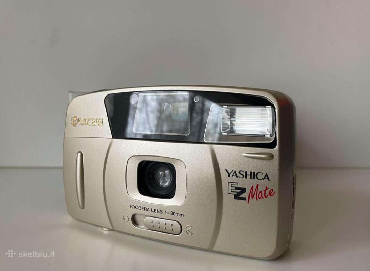 Naujas Yashica Ez Mate juostinis fotoaparatas - nuotraukos Nr. 3