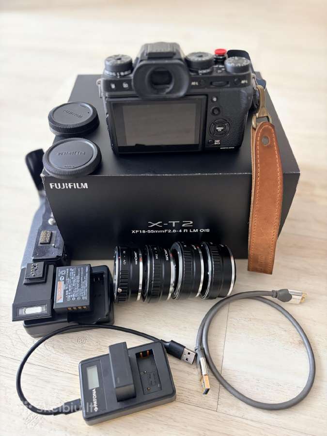 Fujifilm X-t2 fotoaparatas su 18–55 mm objek. - nuotraukos Nr. 3