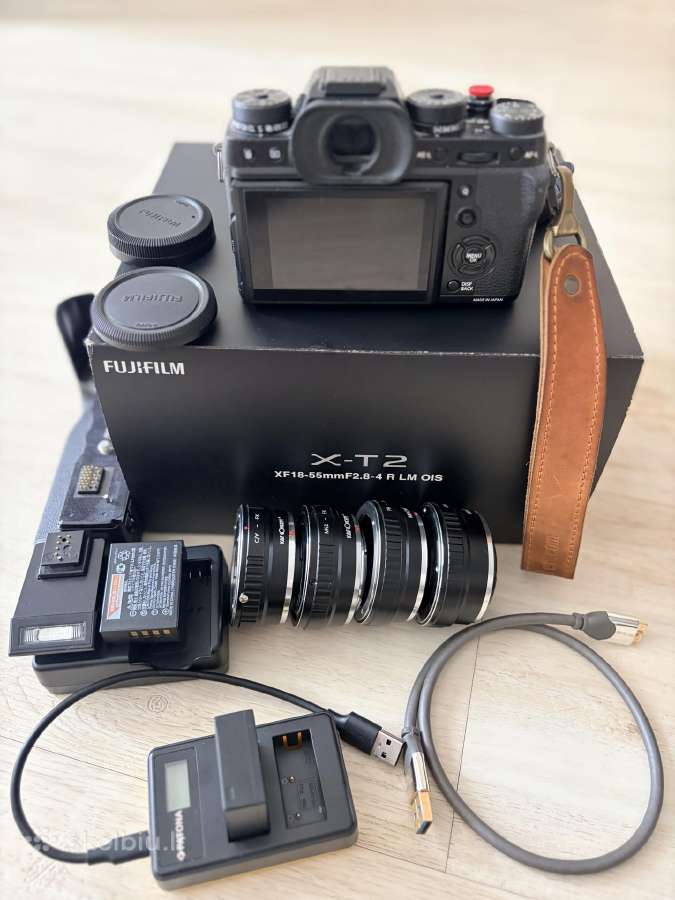 Fujifilm X-t2 fotoaparatas su 18–55 mm objek. - nuotraukos Nr. 4