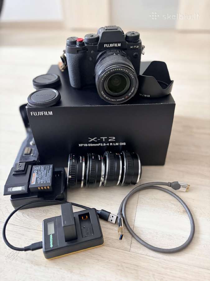 Fujifilm X-t2 fotoaparatas su 18–55 mm objek. - nuotraukos Nr. 5