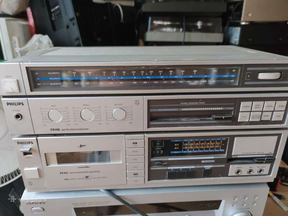 Kasetine Decc Kenwood .tehcnics.sony.philips. - nuotraukos Nr. 7