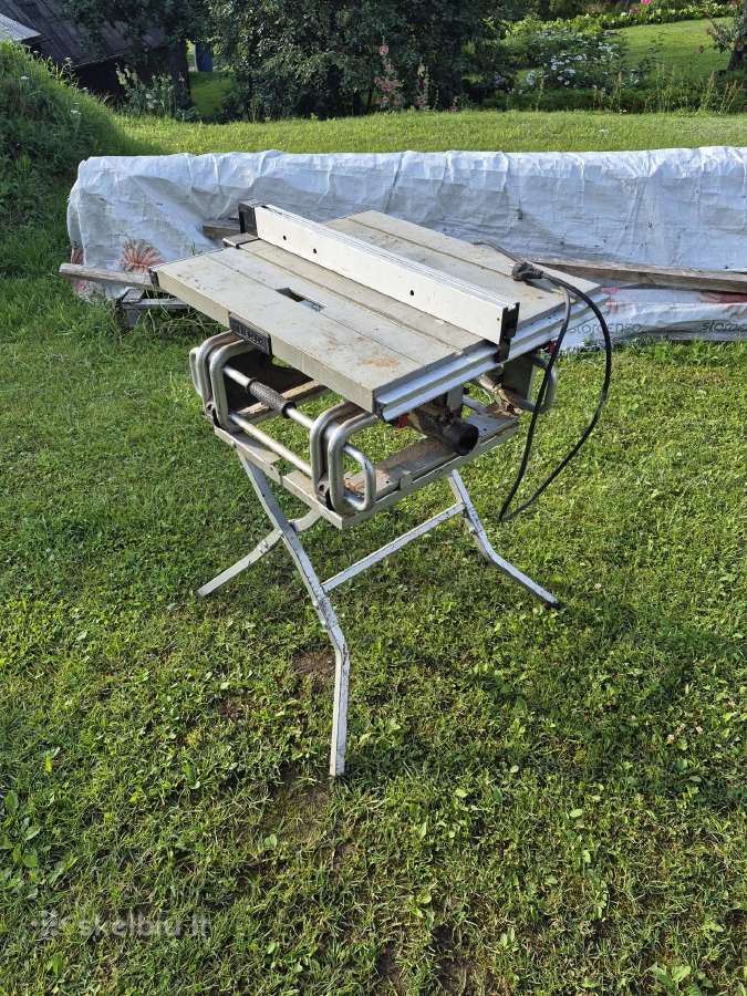 Parduodamos profesionalios Bosch Gts 10j staklės - nuotraukos Nr. 5