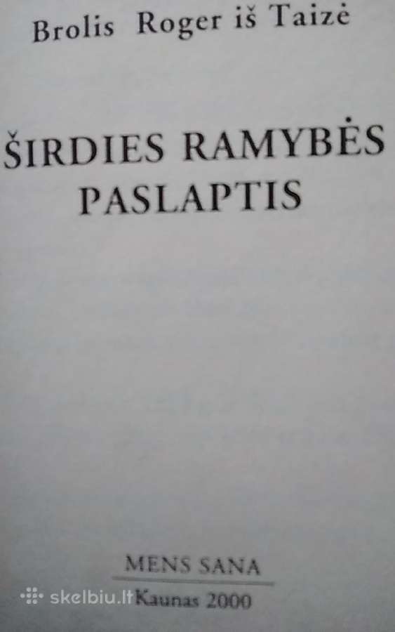 Širdies ramybės paslaptis - nuotraukos Nr. 2