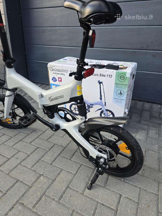 Sachsenrad F12 E Folding – elektrinis sulankstomas - nuotraukos Nr. 2