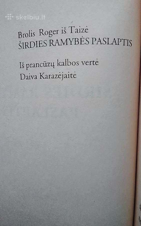 Širdies ramybės paslaptis - nuotraukos Nr. 3