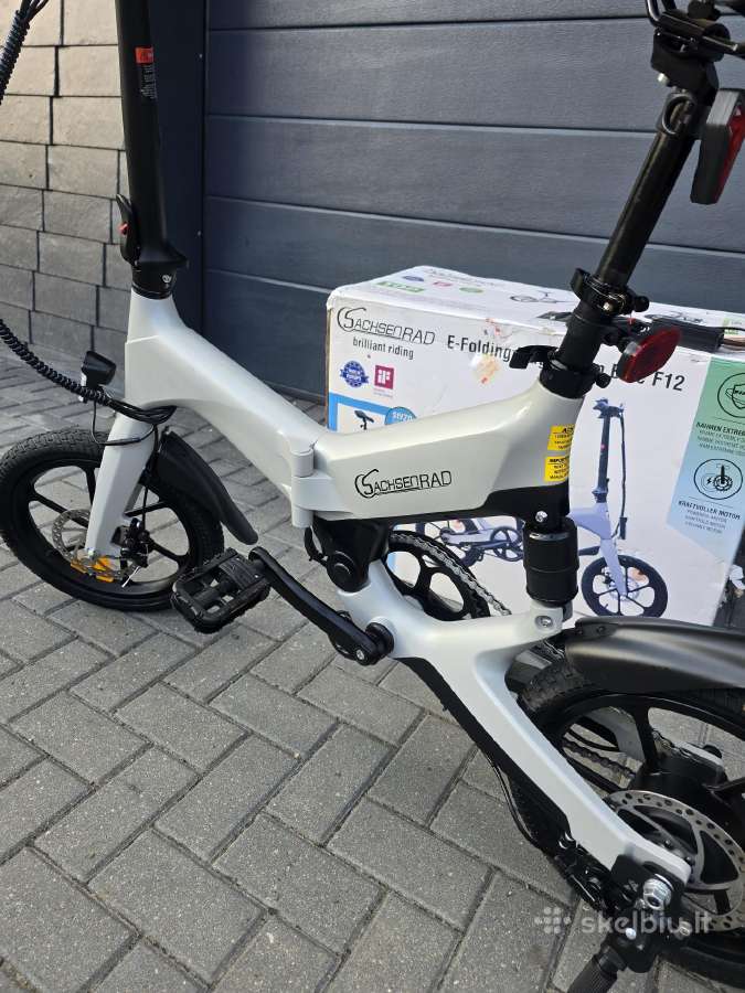 Sachsenrad F12 E Folding – elektrinis sulankstomas - nuotraukos Nr. 3