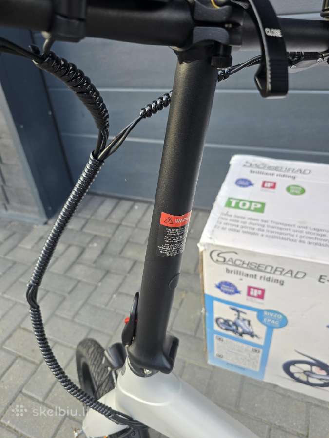 Sachsenrad F12 E Folding – elektrinis sulankstomas - nuotraukos Nr. 7