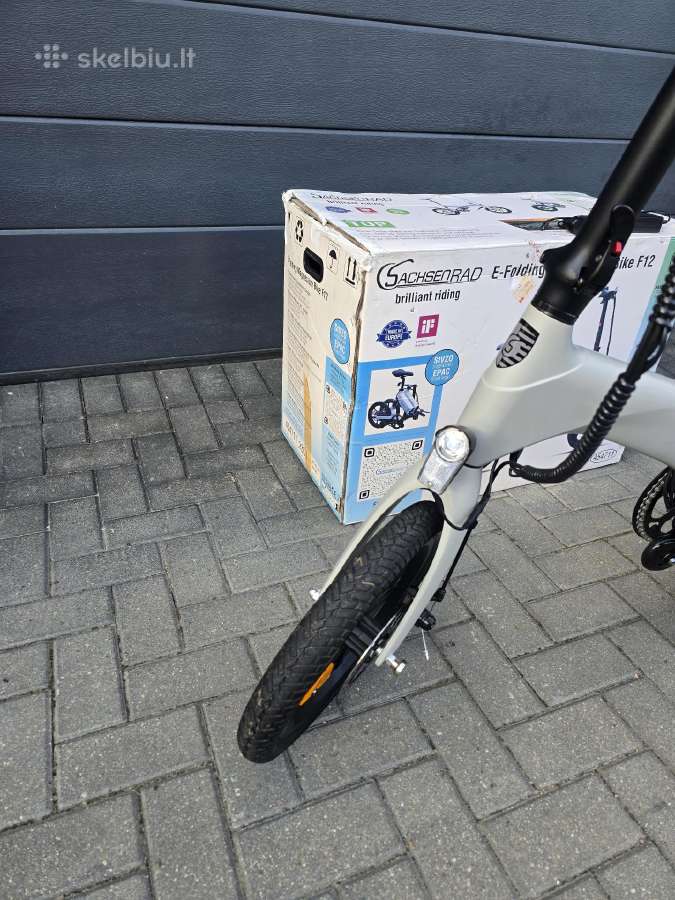 Sachsenrad F12 E Folding – elektrinis sulankstomas - nuotraukos Nr. 8
