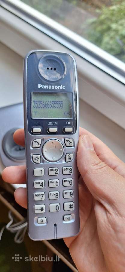 Panasonic telefonas Model: Kx-tga721fx - nuotraukos Nr. 2