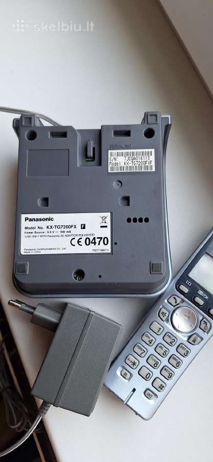 Panasonic telefonas Model: Kx-tga721fx - nuotraukos Nr. 3